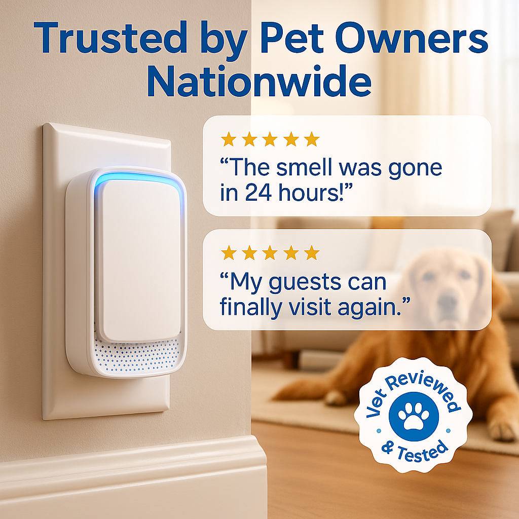 Eliminate Dog/Cat Hair Dander & Allergens That Trigger Painful Allergies in Just 30 Minutes