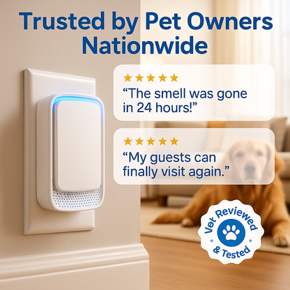 Eliminate Dog/Cat Hair Dander & Allergens That Trigger Painful Allergies in Just 30 Minutes